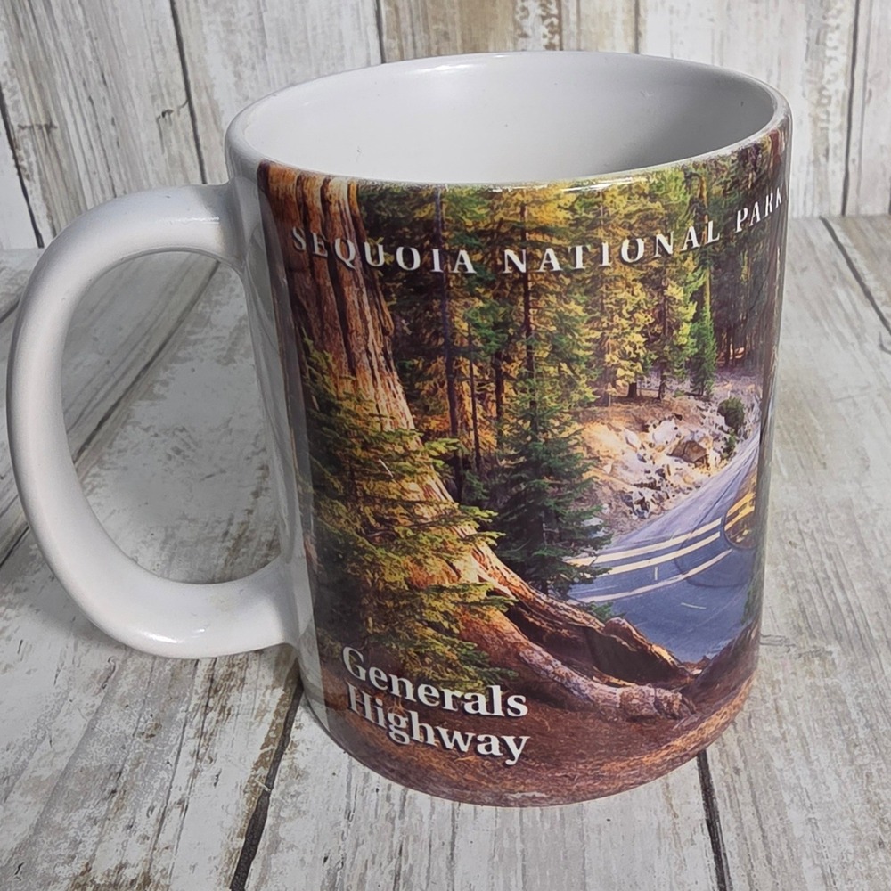 Kings Canyon National Park Kings River Souvenir Coffee Mug Orca Coatings Blue